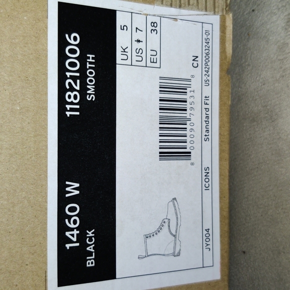 Dr. Martens 1460 W size 7 women's color black - Picture 9 of 9